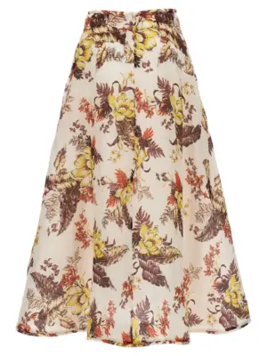 'Matchmaker Floral Flare' skirt 9260SMATITRF ZIMMERMANN Multicolor