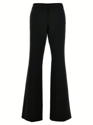 Crepe flared pants MOSCHINO Black