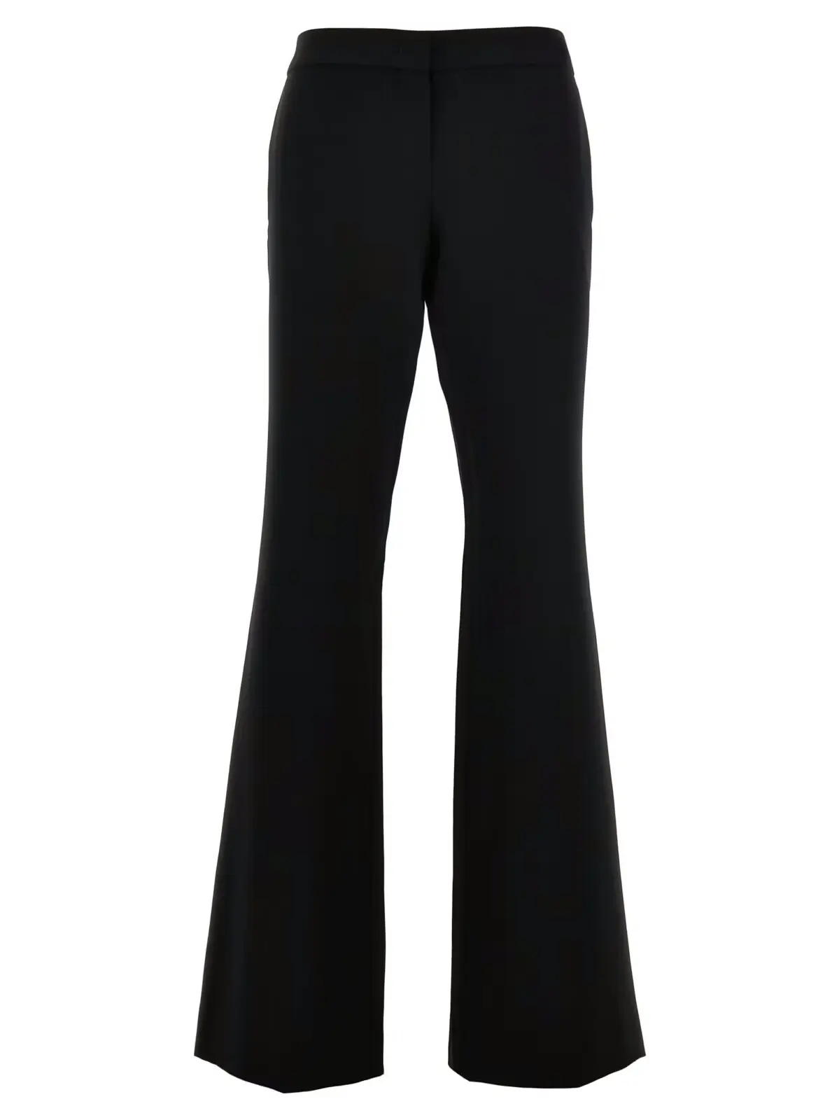 Крепові розкльошені штани Moschino Чорні 1 Crepe flared pants MOSCHINO Black