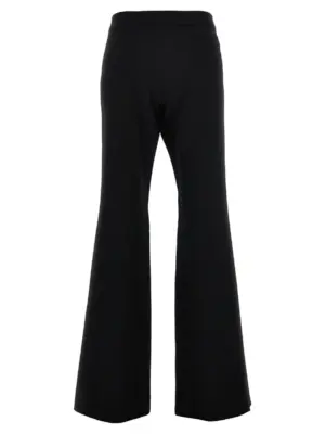 Crepe flared pants A031555240555 MOSCHINO Black