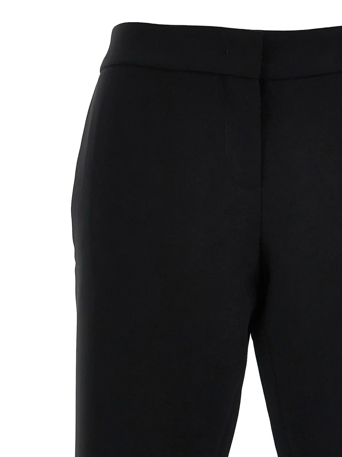 Крепові розкльошені штани Moschino Чорні 3 Crepe flared pants Woman MOSCHINO Black