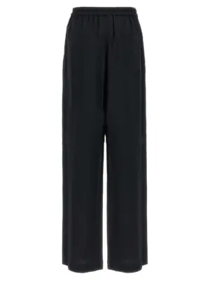 Acetate pants A031954338555 MOSCHINO Black