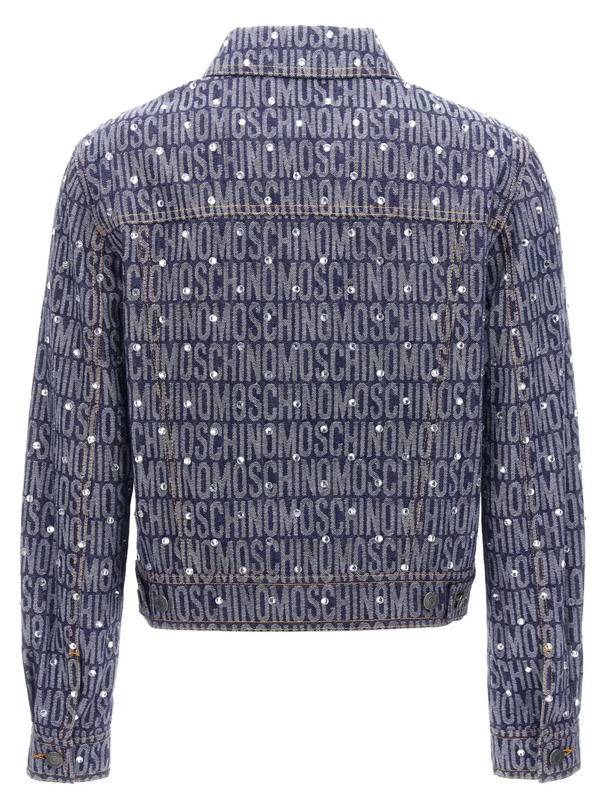 Куртка Logo Moschino Синій 2 'Logo' jacket A050677232290 MOSCHINO Blue