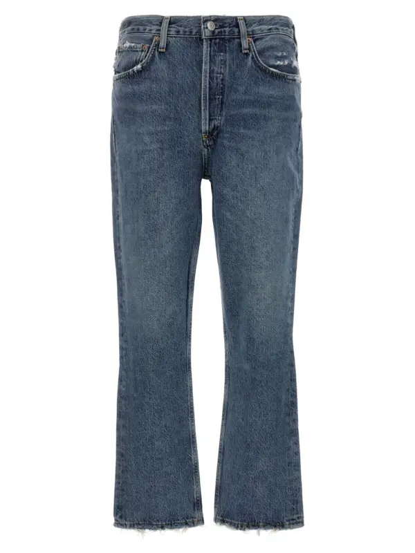 'Riley crop' jeans AGOLDE Blue