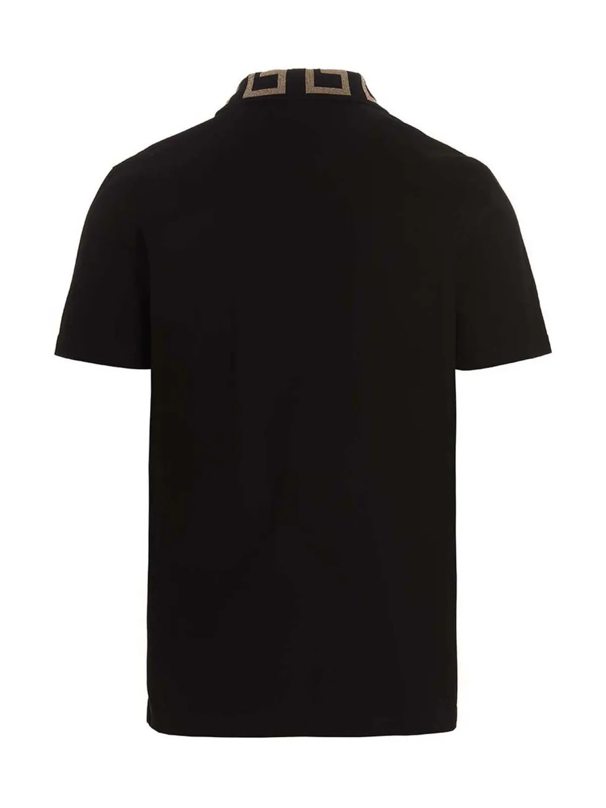 Поло Greca Versace Чорний 2 'Greca' polo shirt A874021A061991B000 VERSACE Black