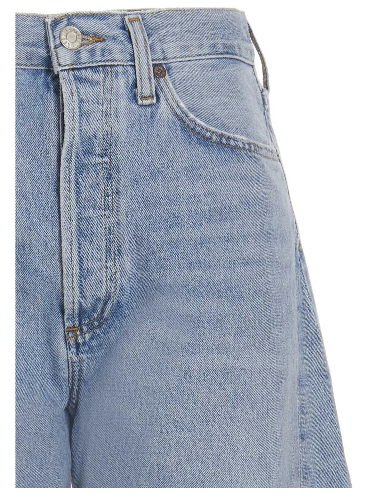 Джинси Agolde Lune pieced Блакитні 3 'Lune pieced’ jeans Woman AGOLDE Light Blue