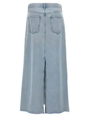 'Hilla' skirt A91111141PRACTICE AGOLDE Light Blue