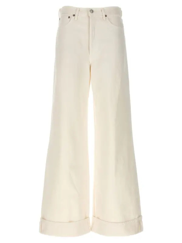 'Dame' jeans AGOLDE White