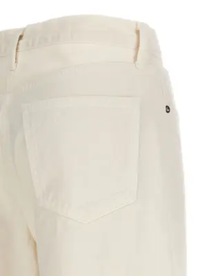 'Dame' jeans 100% cotton AGOLDE White