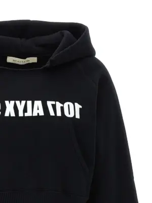 Logo print hoodie Woman 1017-ALYX-9SM White/Black