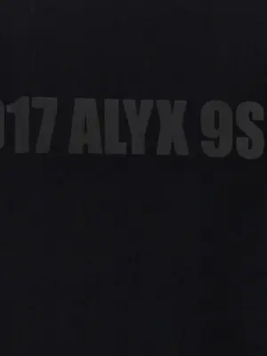 Logo print hoodie 80% cotton 20% polyester 1017-ALYX-9SM White/Black