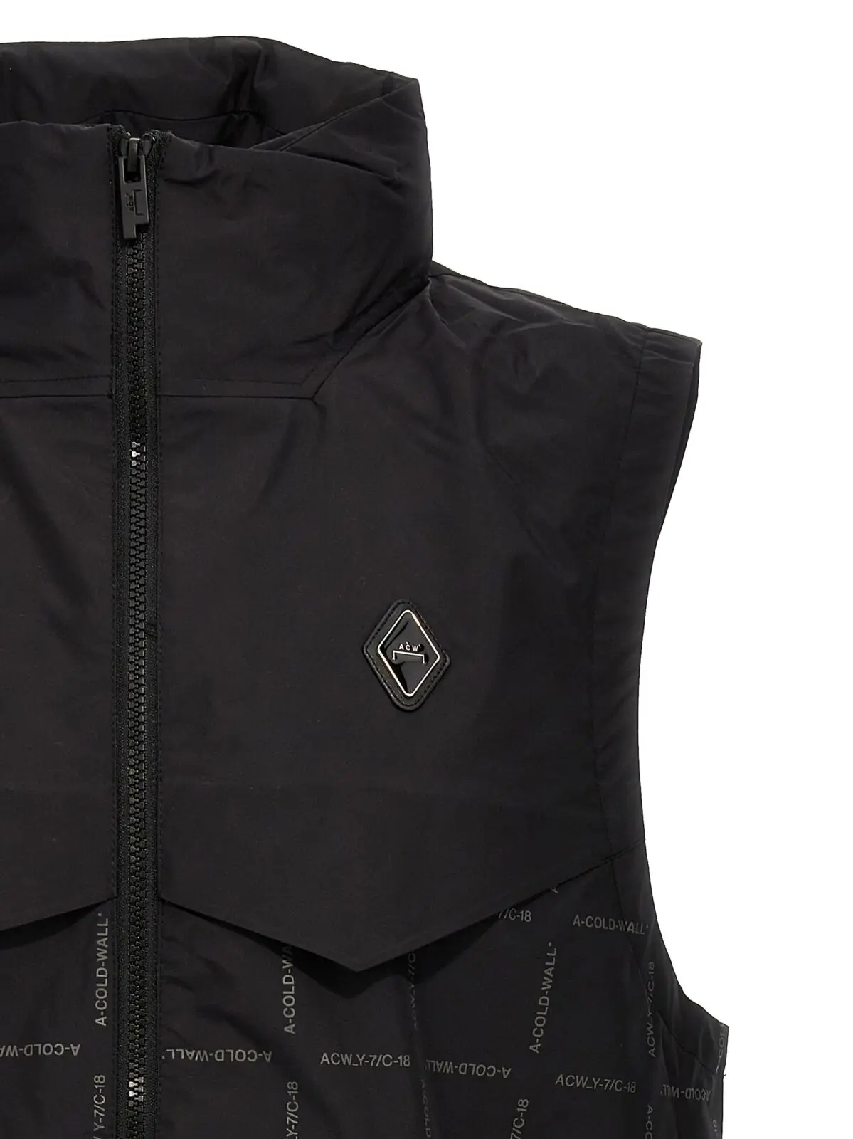 Жилет Grisdale Storm A-Cold-Wall* 4 'Grisdale Storm' vest 100% polyester A-COLD-WALL* Black