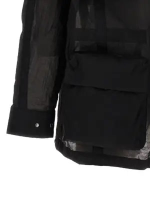 'Filament M65' jacket 100% nylon A-COLD-WALL* Black