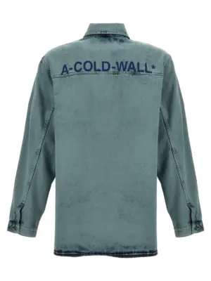 'Bleached Overdyed' shirt ACWMSH136FDTL A-COLD-WALL* Light Blue
