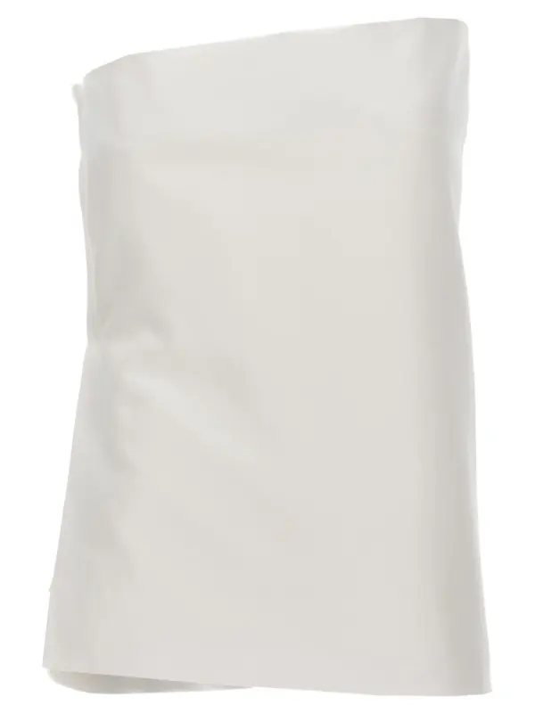 'Adda' Bustier Top SPORTMAX White