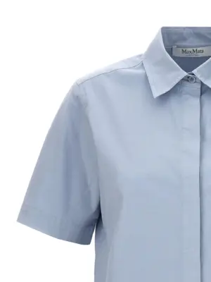 'Adunco' shirt Woman MAX MARA Light Blue