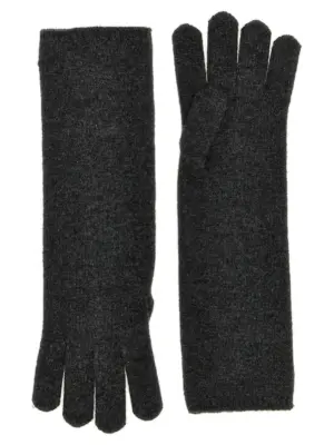 'Alaggio' gloves MAX MARA Gray