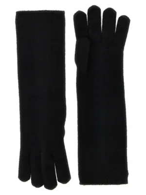 'Alaggio' gloves MAX MARA Black