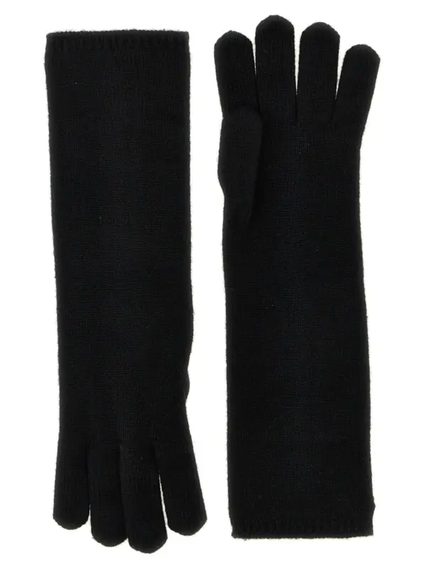 'Alaggio' gloves MAX MARA Black