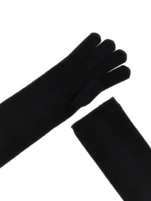 'Alaggio' gloves Woman MAX MARA Black