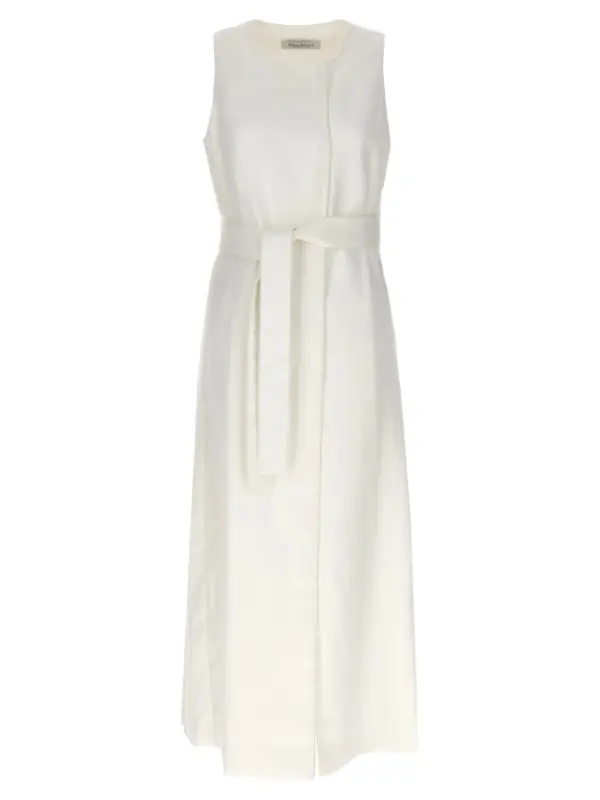 'Aureo' maxi waistcoat MAX MARA White