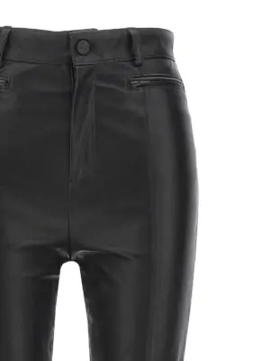 'Napa Leather' leggings Woman DAVID KOMA Black
