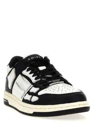 'Skel Top Low' sneakers AWFOSR1081BLACKWHITE AMIRI White/Black