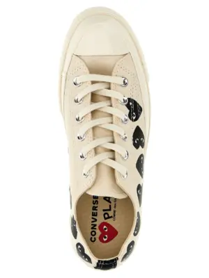 Comme des Garçons Play x Converse sneakers  COMME DES GARÇONS PLAY White/Black