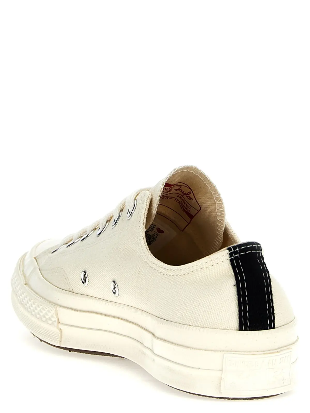 Кросівки Comme Des Garçons Play Play x Converse Білі 3 Comme des Garçons sneakers Play x Converse Unisex COMME DES GARÇONS PLAY White