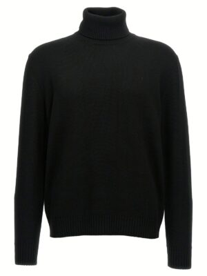 Wool turtleneck sweater BALLANTYNE Black