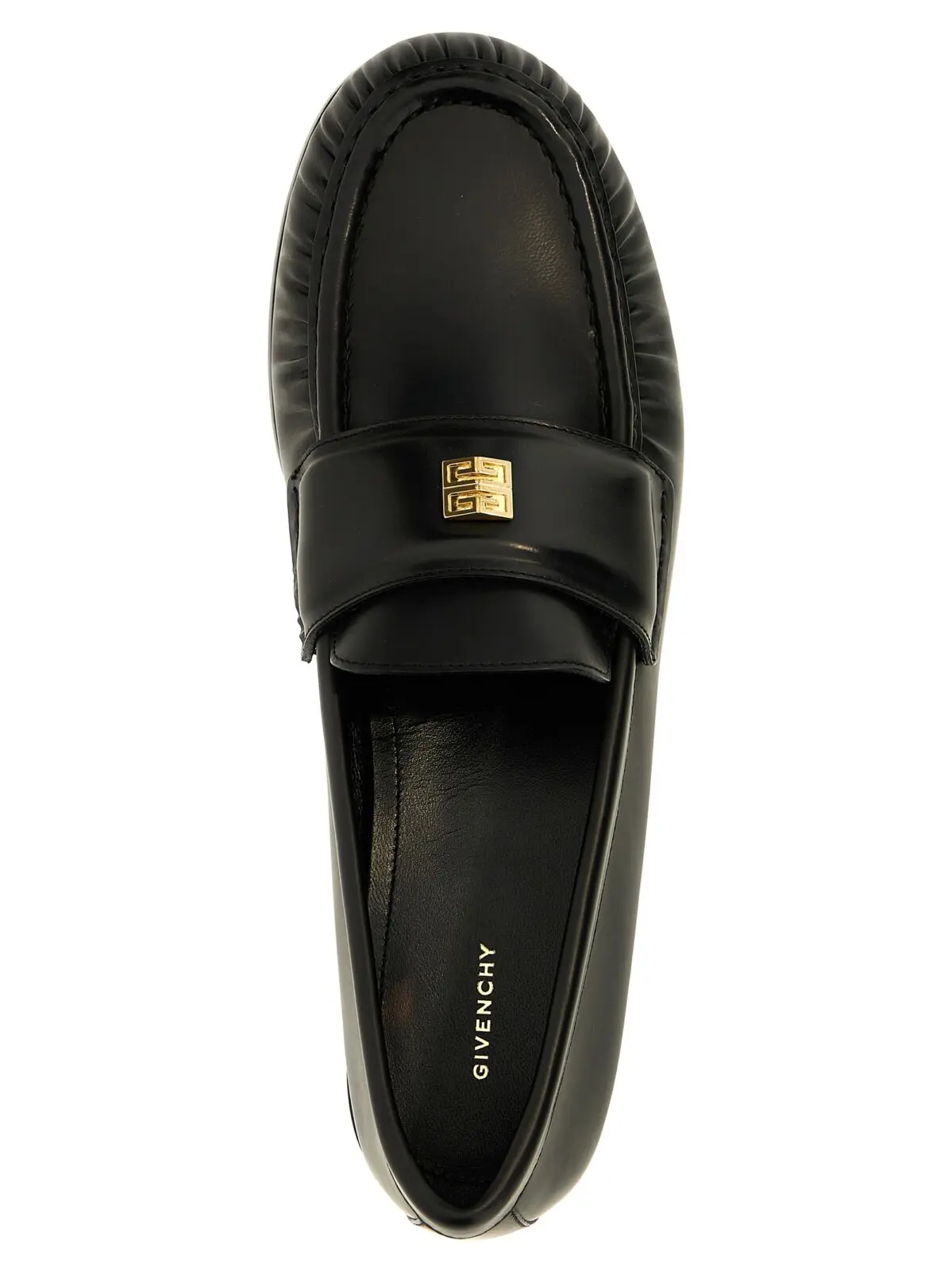 Лофери 4G Givenchy Чорний 4 '4G' loafers 100% lamb leather (Ovis aries) GIVENCHY Black