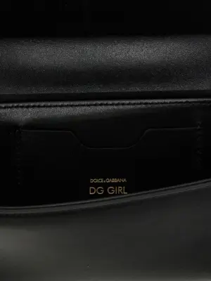'DG Girl' mini crossbody bag 100% calf leather (bos taurus) DOLCE & GABBANA Black