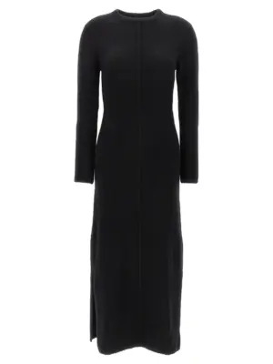 'Bisha' long dress LOULOU STUDIO Black
