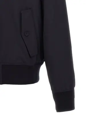 'Harrington' jacket 4% elastane 58% wool 38% polyamide GIVENCHY Blue