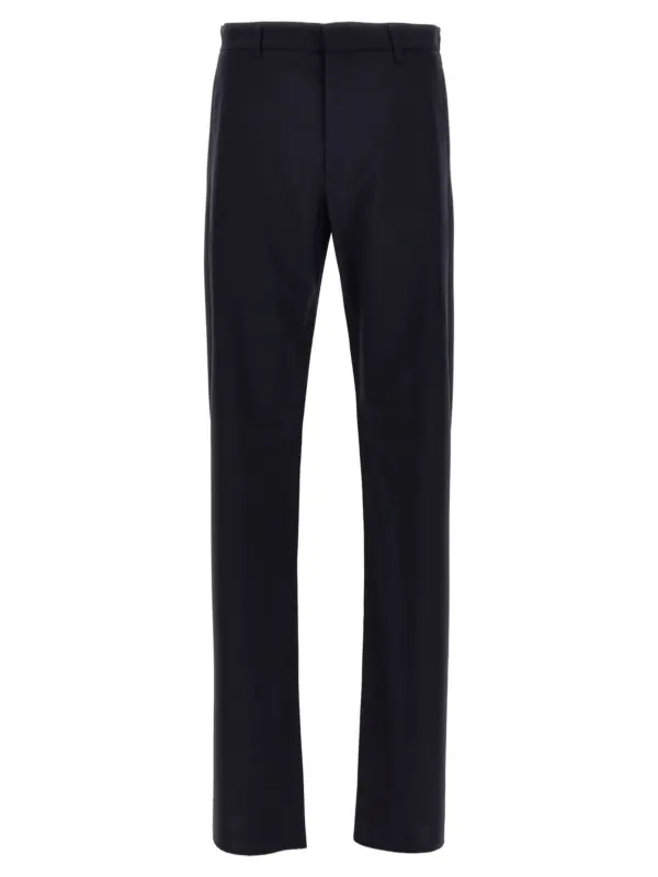 Fresh wool pants GIVENCHY Blue