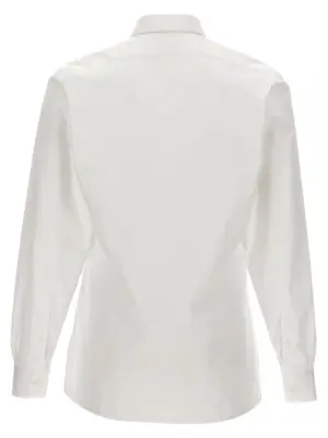 Logo embroidery shirt BM60ZY14M6100 GIVENCHY White