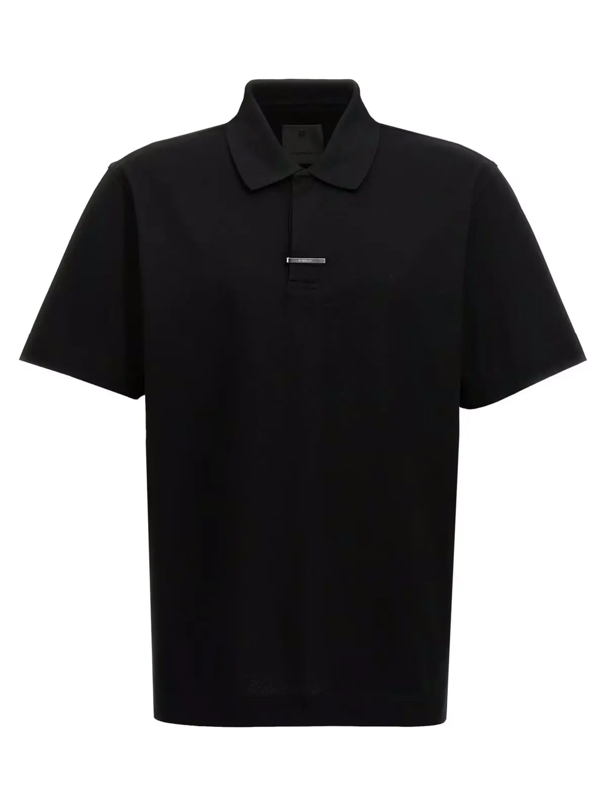 Поло Givenchy Placket Чорне 1 'Placket' polo shirt GIVENCHY Black