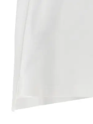 Logo embroidery polo shirt 100% cotton GIVENCHY White