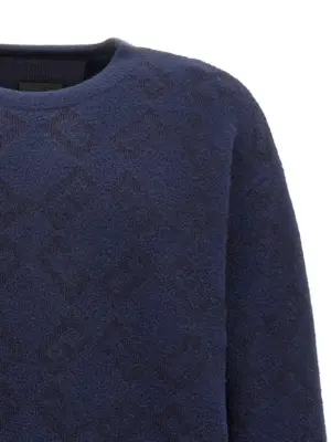 Logo embroidery sweater Man GIVENCHY Blue