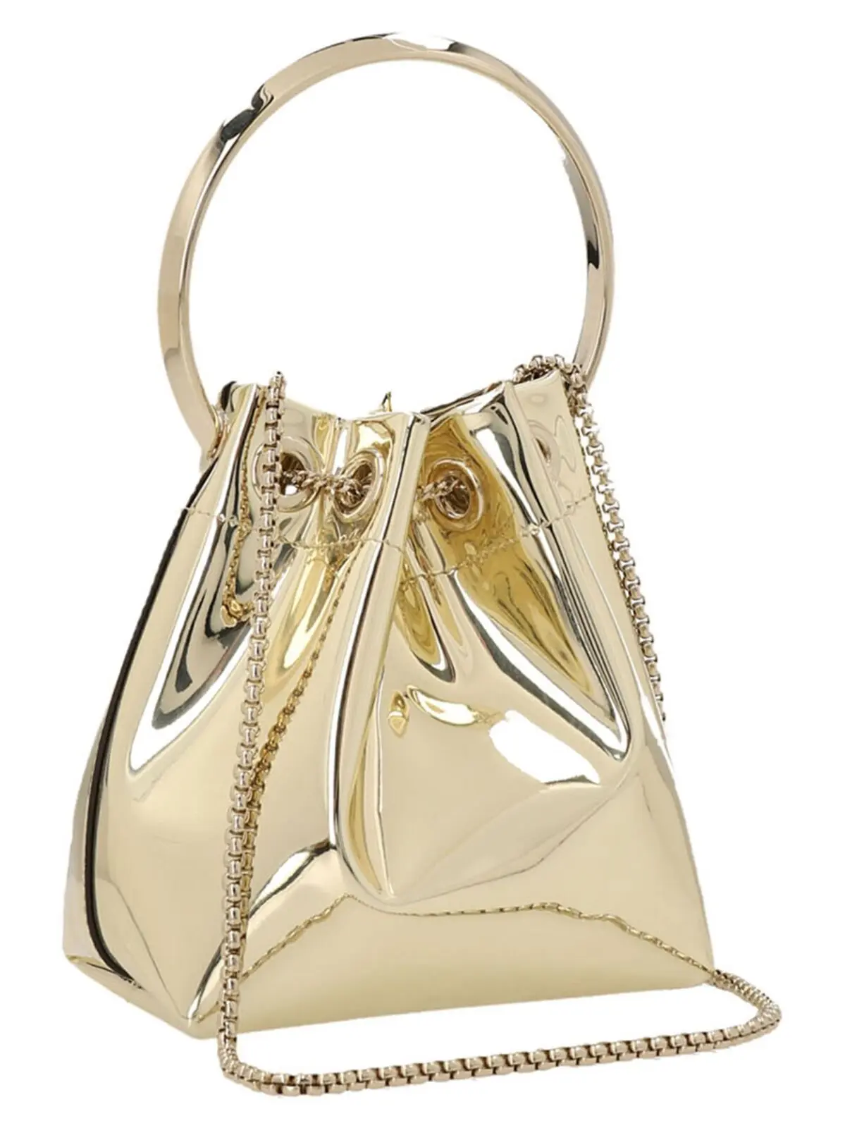 Сумка Bon Bon bucket Jimmy Choo Золотий 2 'Bon Bon' bucket bag BONBONXVKGOLD JIMMY CHOO Gold