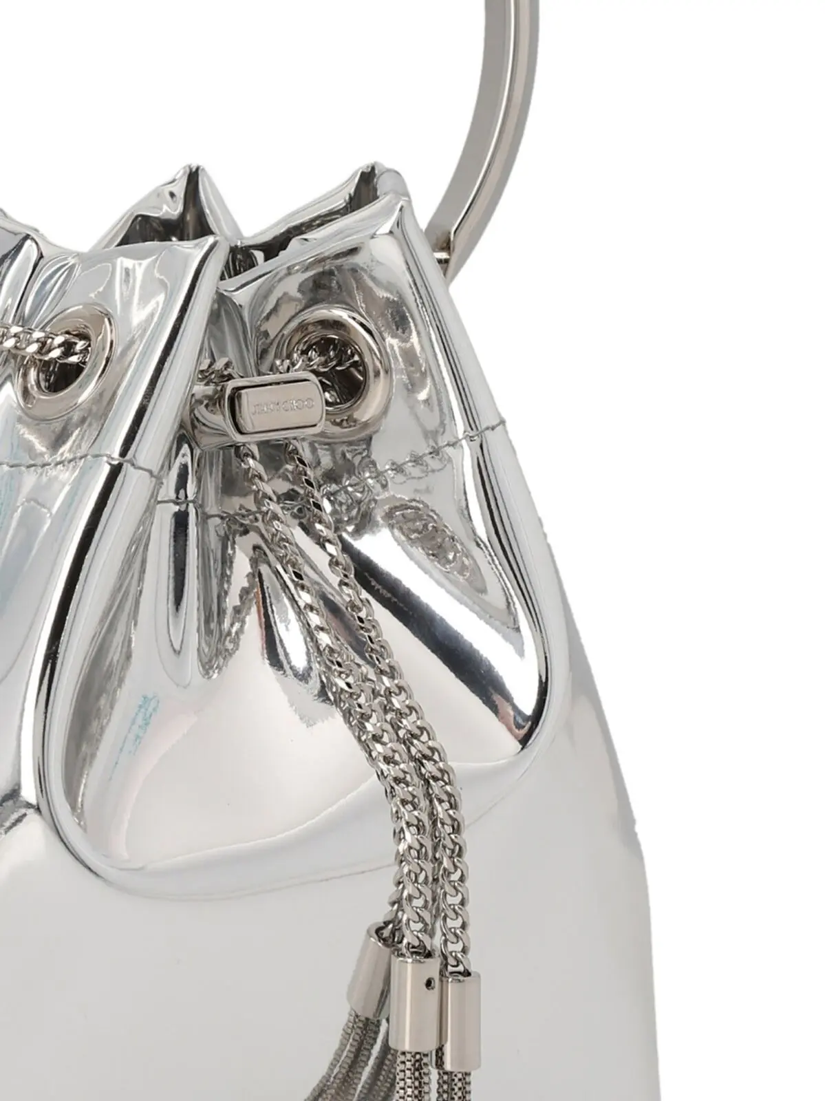 Сумка Jimmy Choo Bon Bon відро Срібна 3 'Bon Bon' bucket bag Woman JIMMY CHOO Silver