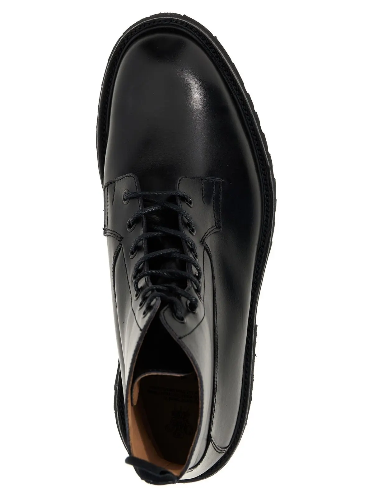 Черевики Tricker's Burford Чорні 4 'Burford' ankle boots 100% calf leather (Bos Taurus) TRICKER'S Black