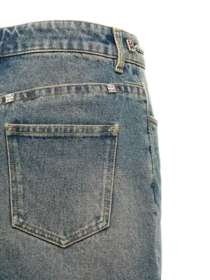 Denim mini skirt 100% cotton GIVENCHY Blue