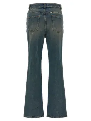 Chain jeans with logo BW51145Y9N420 GIVENCHY Blue