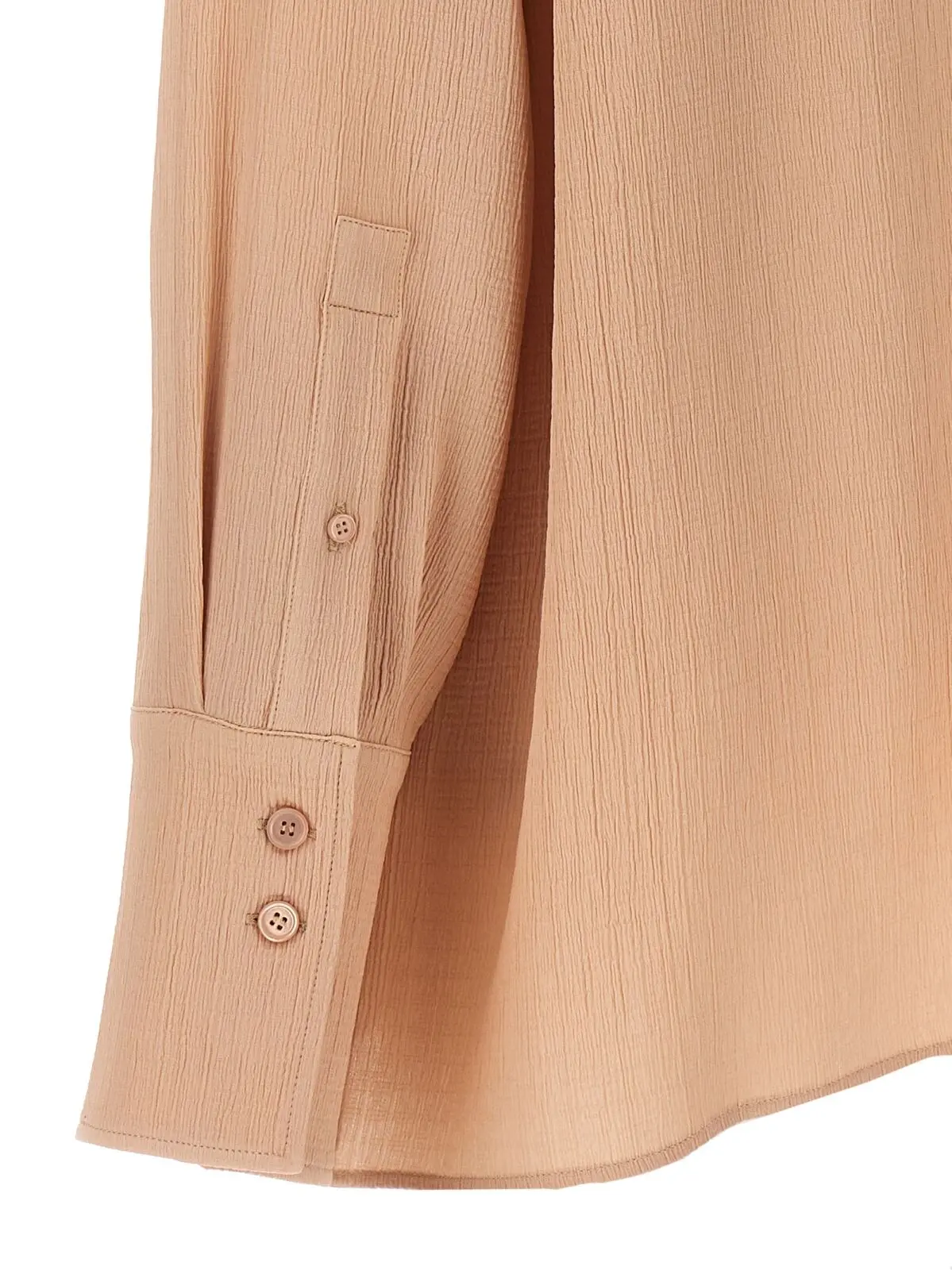 Блузка з краваткою-метеликом Givenchy 5 Pussy bow blouse Spring Summer 2024 GIVENCHY Beige