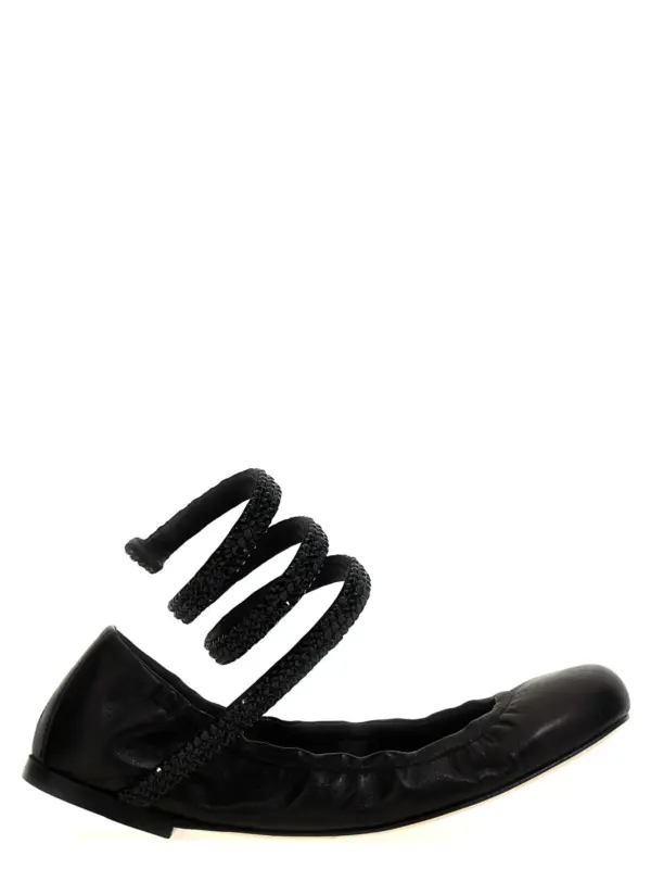 'Cleo' ballet flats RENÉ CAOVILLA Black