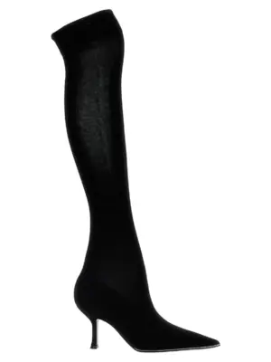 Knitted boots RENÉ CAOVILLA Black