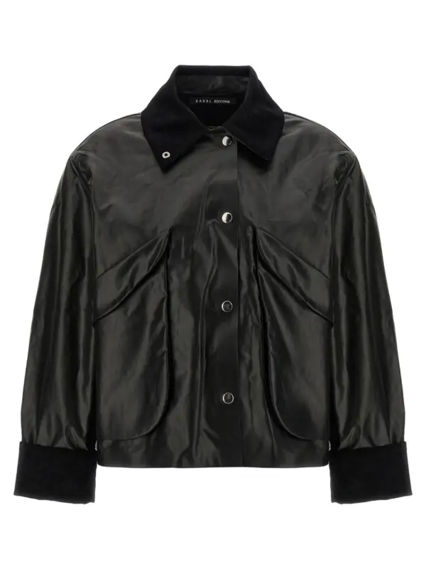 'Hunting' jacket KASSL EDITIONS Black