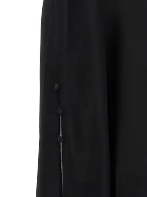 'Cristina' blouse 100% silk DI.LA3 PARI' Black