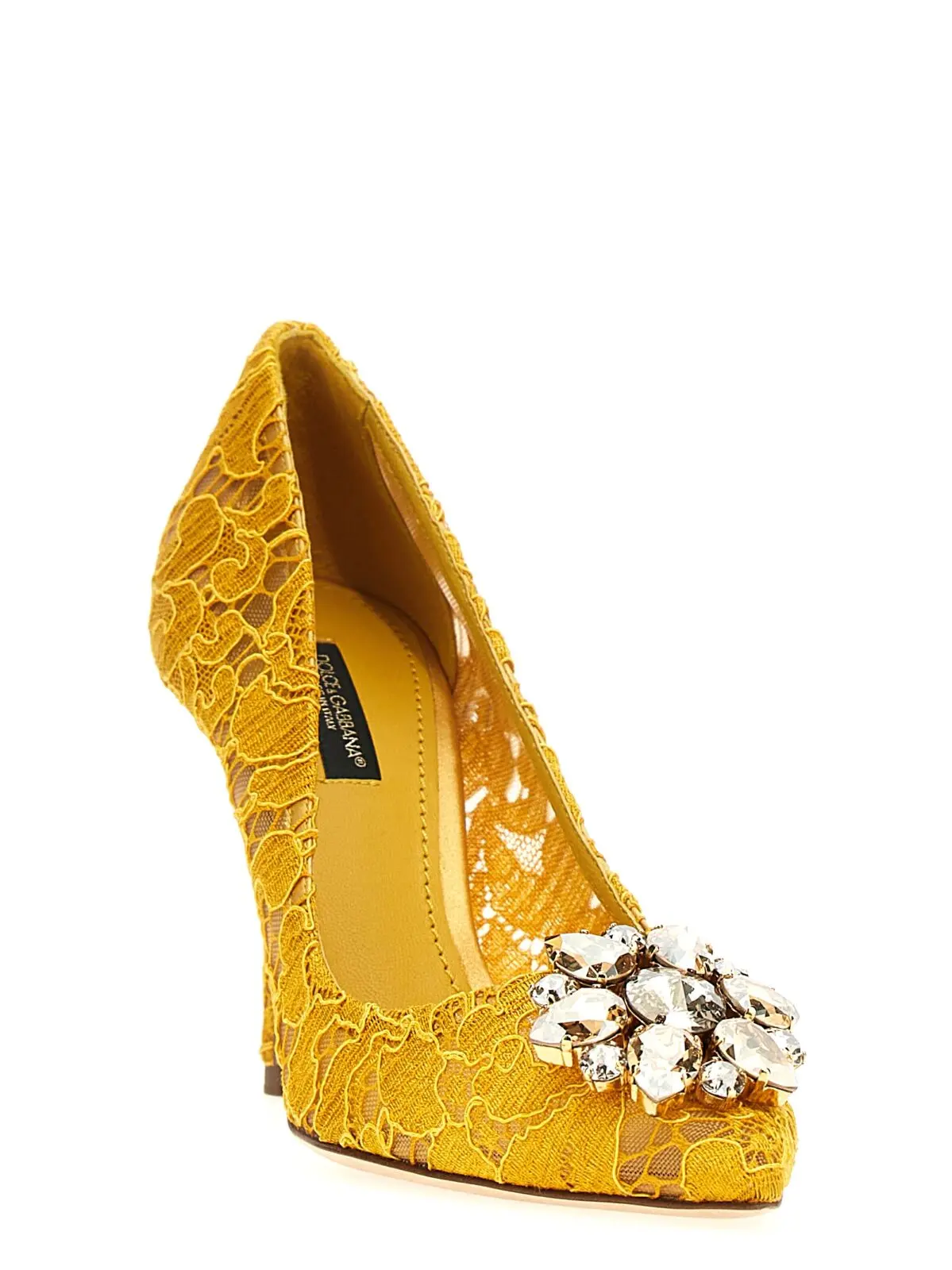 Туфлі Dolce Gabbana Bellucci Жовті 2 'Bellucci' pumps CD0101AL19880211 DOLCE & GABBANA Yellow